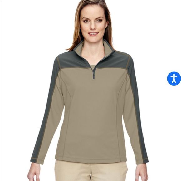 the north end Tops - LADIES' EXCURSION CIRCUIT PERFORMANCE QUARTER-ZIP